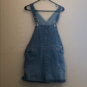 JEAN SHORTS OVERALLS